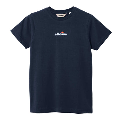 Navy - Front - Ellesse Childrens-Kids Durare T-Shirt