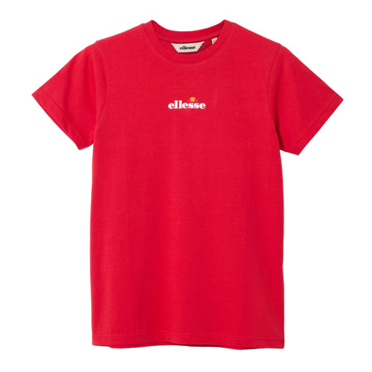 Red - Front - Ellesse Childrens-Kids Durare T-Shirt
