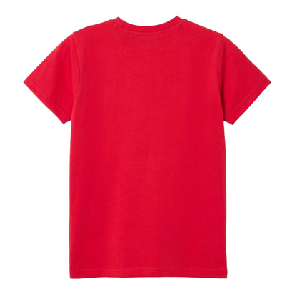 Red - Back - Ellesse Childrens-Kids Durare T-Shirt