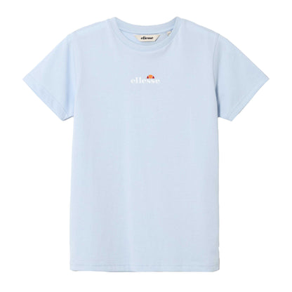 Light Blue - Front - Ellesse Childrens-Kids Durare T-Shirt