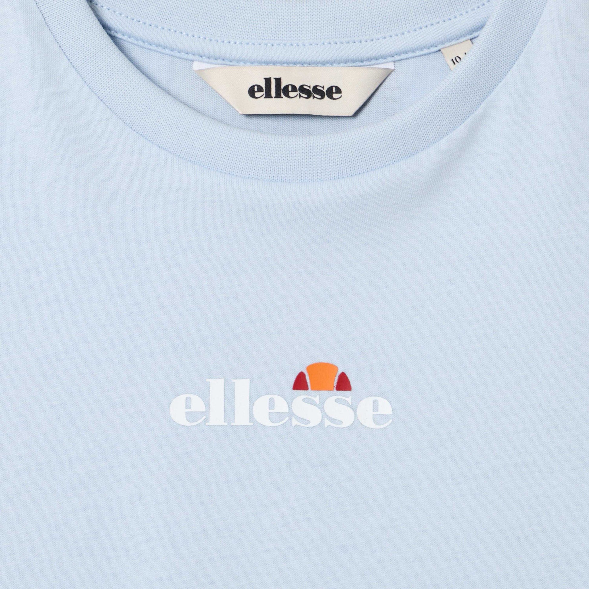 Light Blue - Side - Ellesse Childrens-Kids Durare T-Shirt