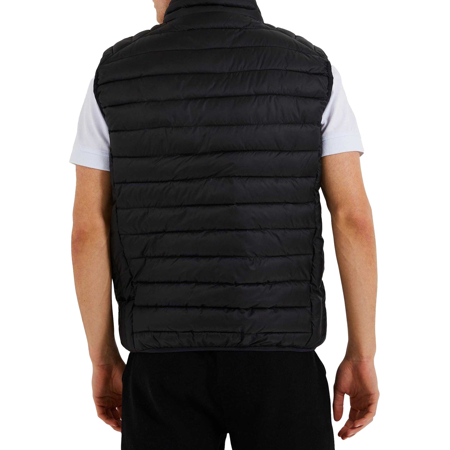 Black - Side - Ellesse Mens Bardy Gilet