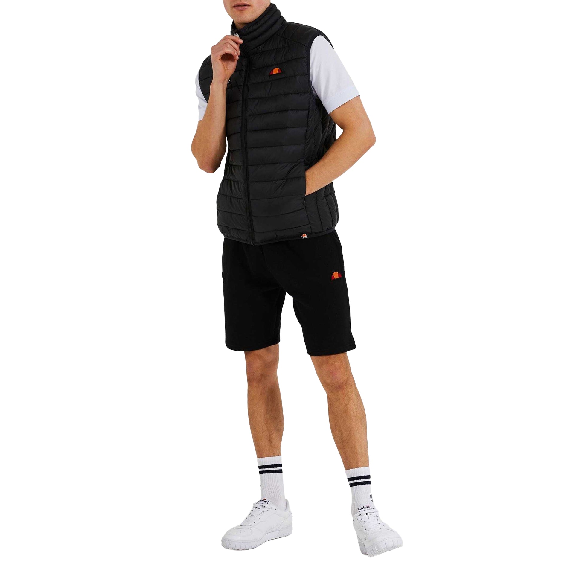 Black - Lifestyle - Ellesse Mens Bardy Gilet