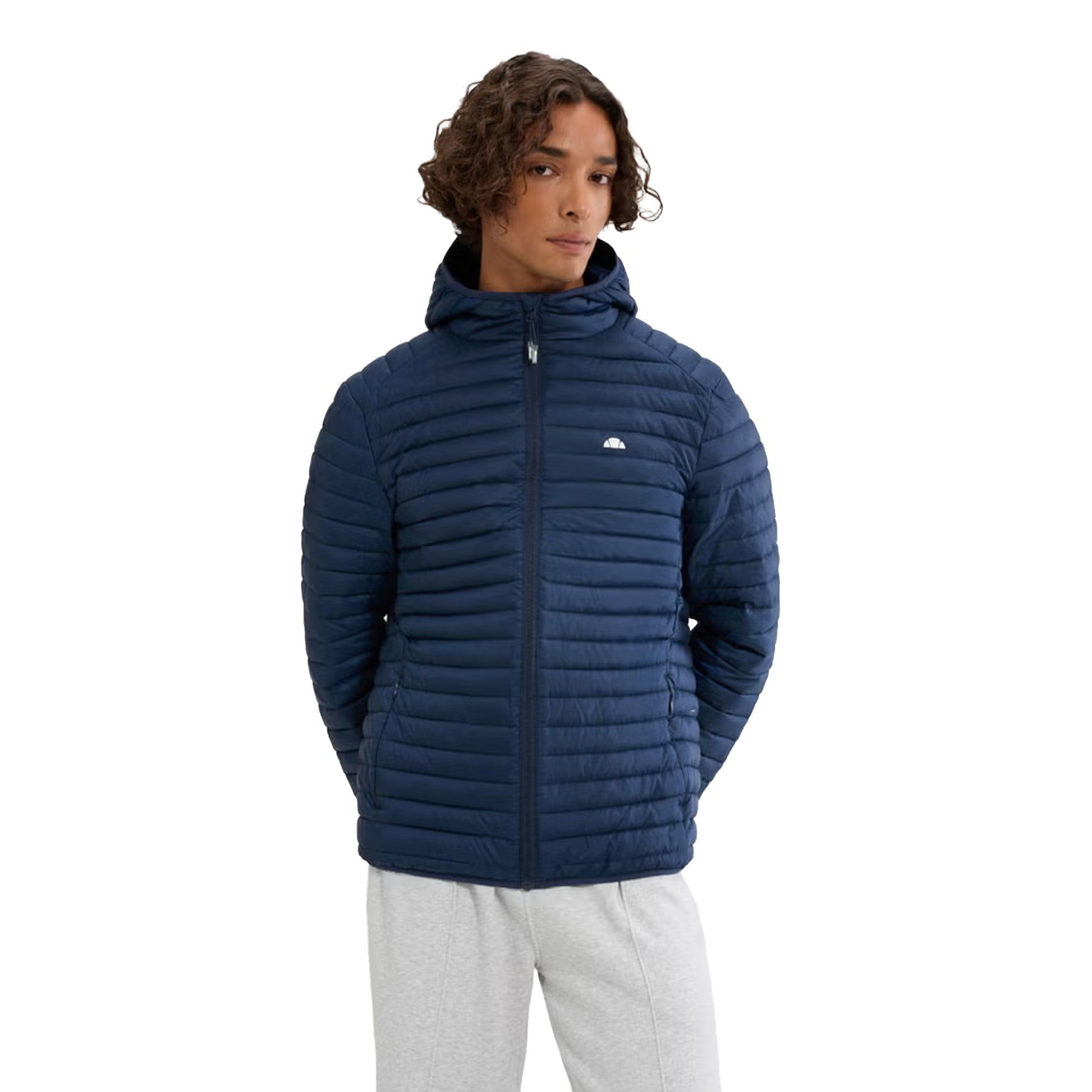 Navy - Lifestyle - Ellesse Mens Pallochi Padded Jacket