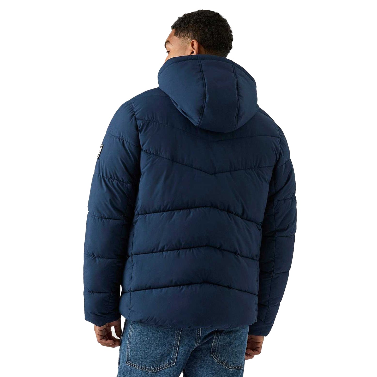 Vector Navy - Lifestyle - Reebok Mens Stretch Padded Jacket