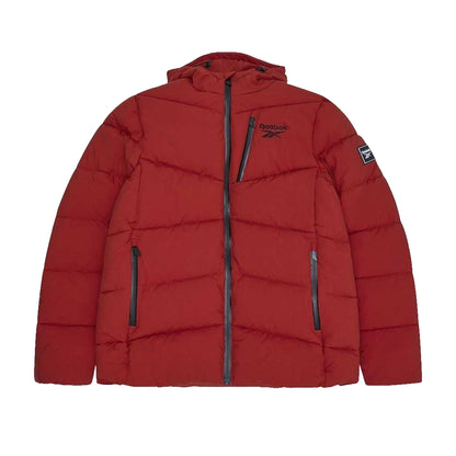 Rust - Front - Reebok Mens Stretch Padded Jacket