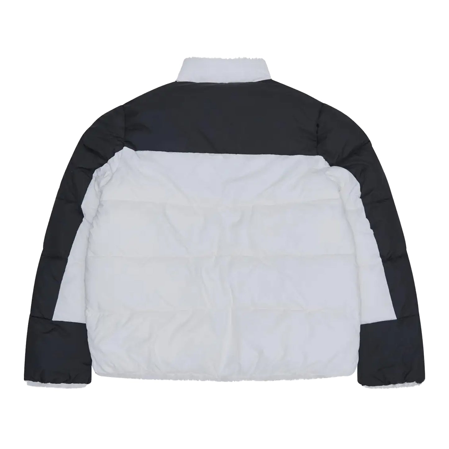White - Back - Reebok Womens-Ladies Reversible Puffer Jacket