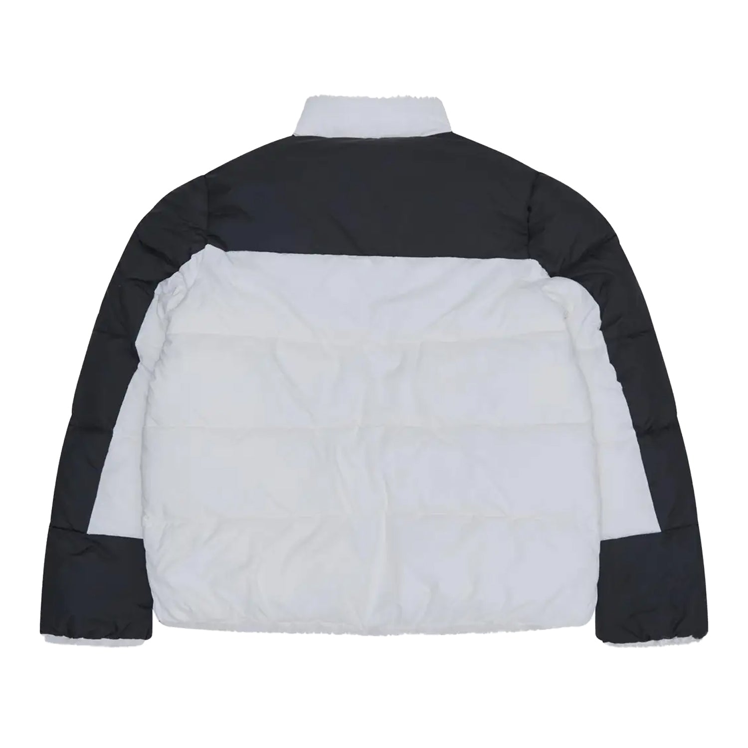 White - Back - Reebok Womens-Ladies Reversible Puffer Jacket