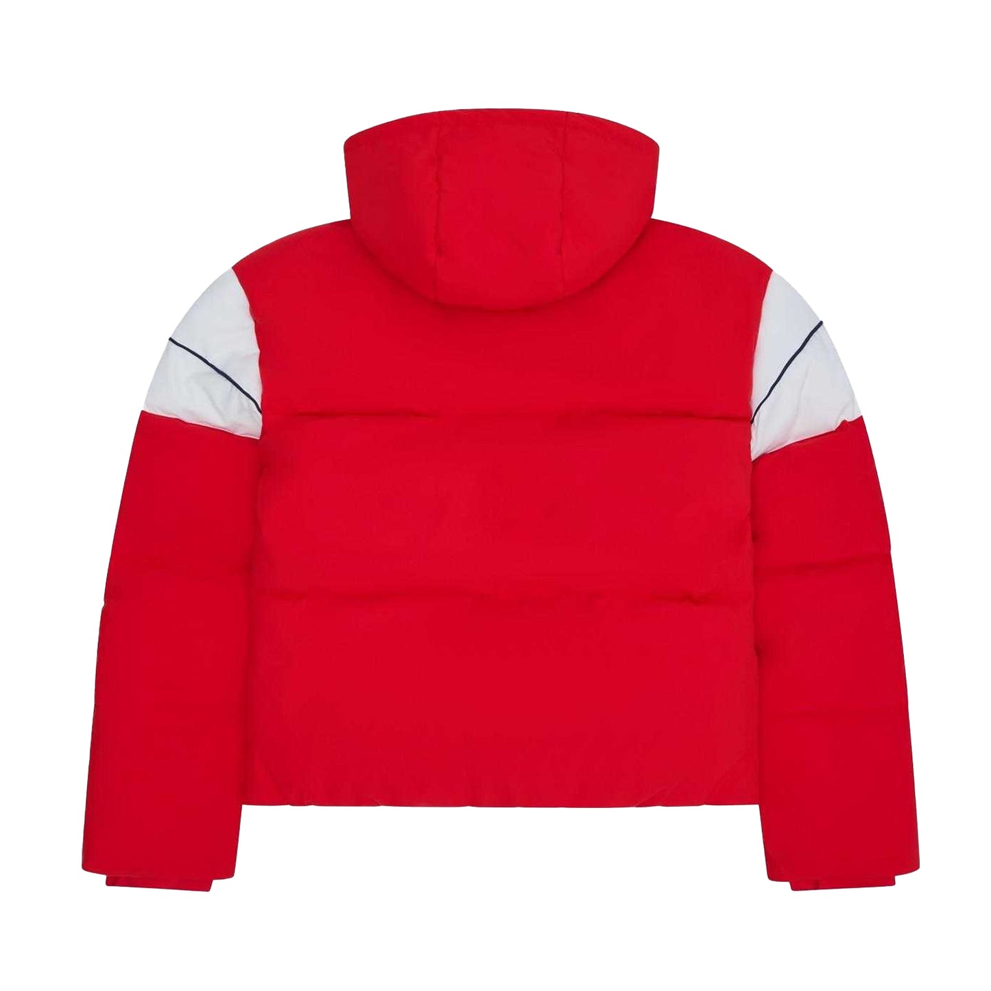Red - Back - Ellesse Girls Soldi Padded Jacket