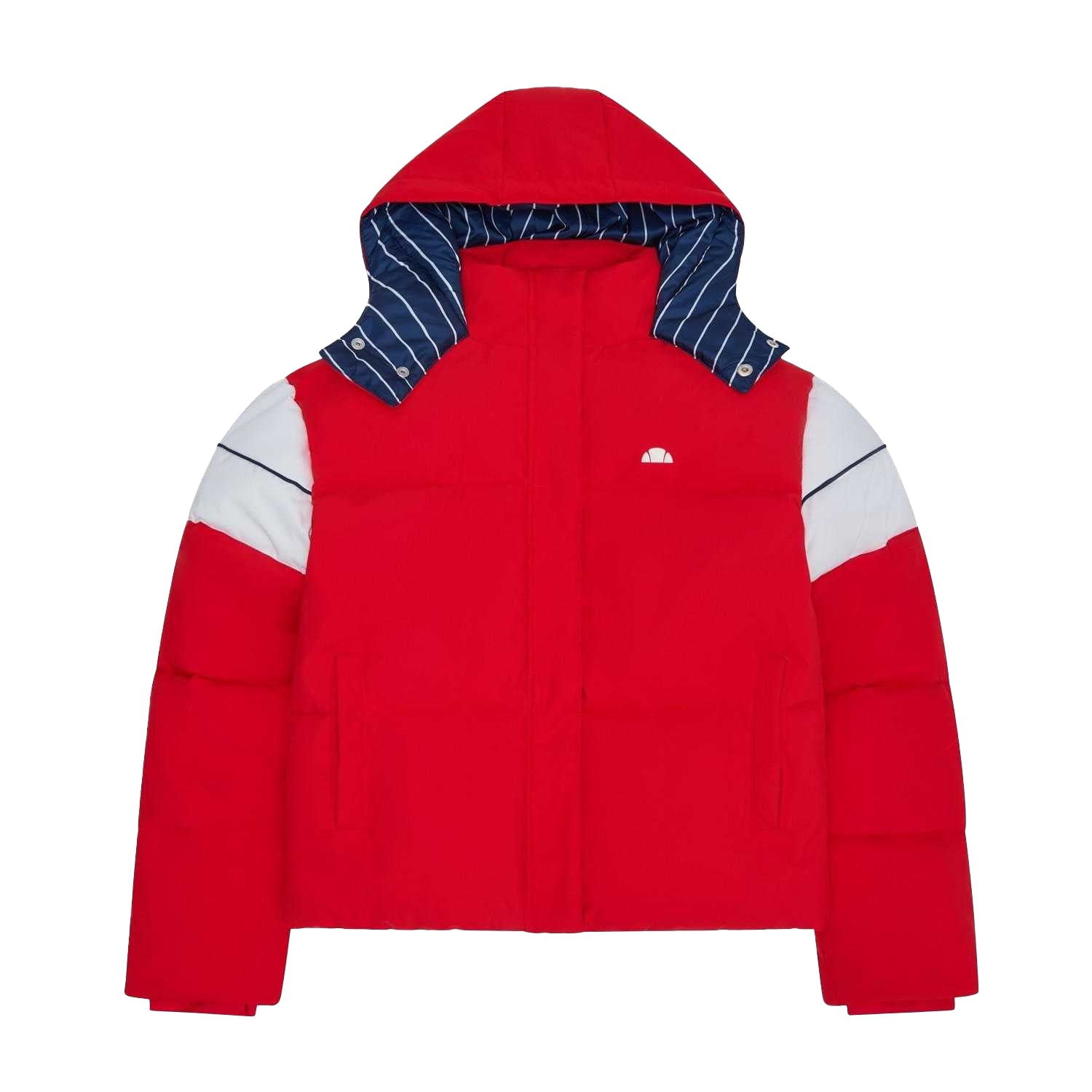 Red - Front - Ellesse Girls Soldi Padded Jacket
