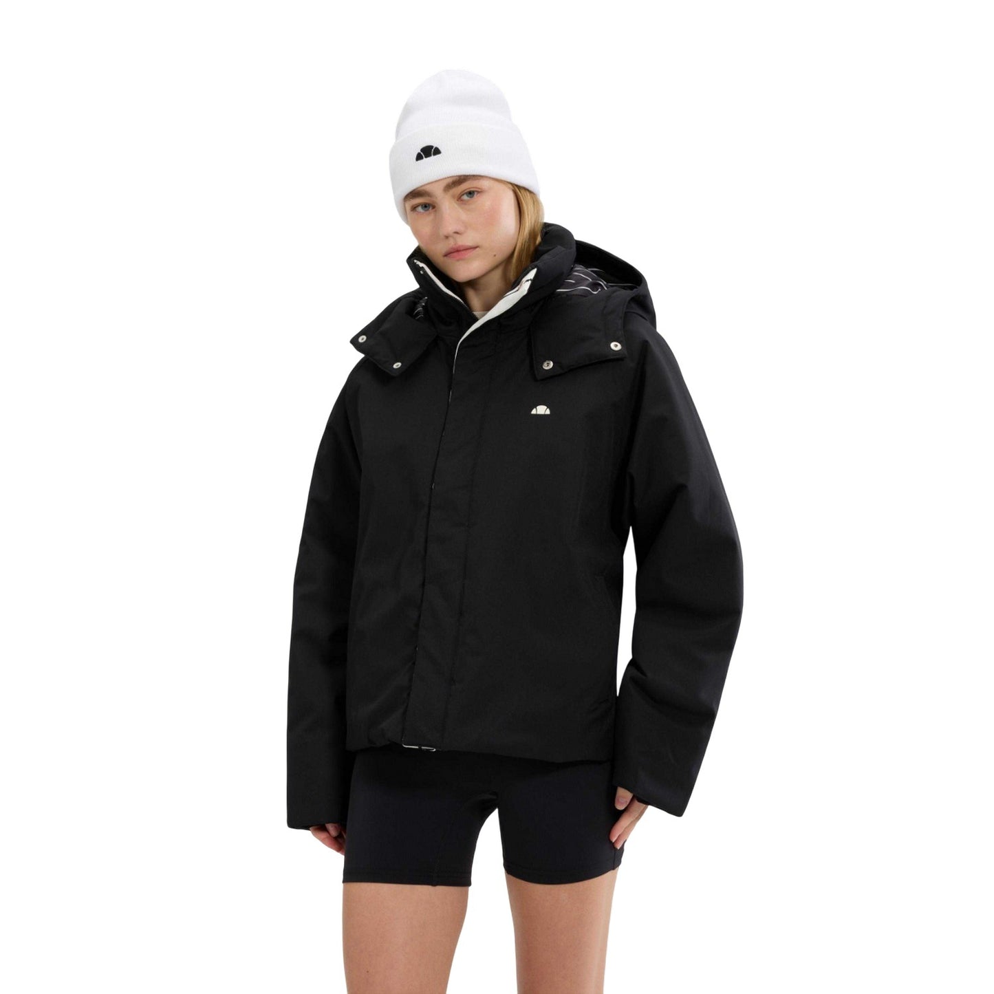 Black - Side - Ellesse Womens-Ladies Zenira Padded Jacket