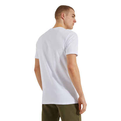 White - Back - Ellesse Mens Prado T-Shirt