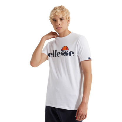 White - Side - Ellesse Mens Prado T-Shirt