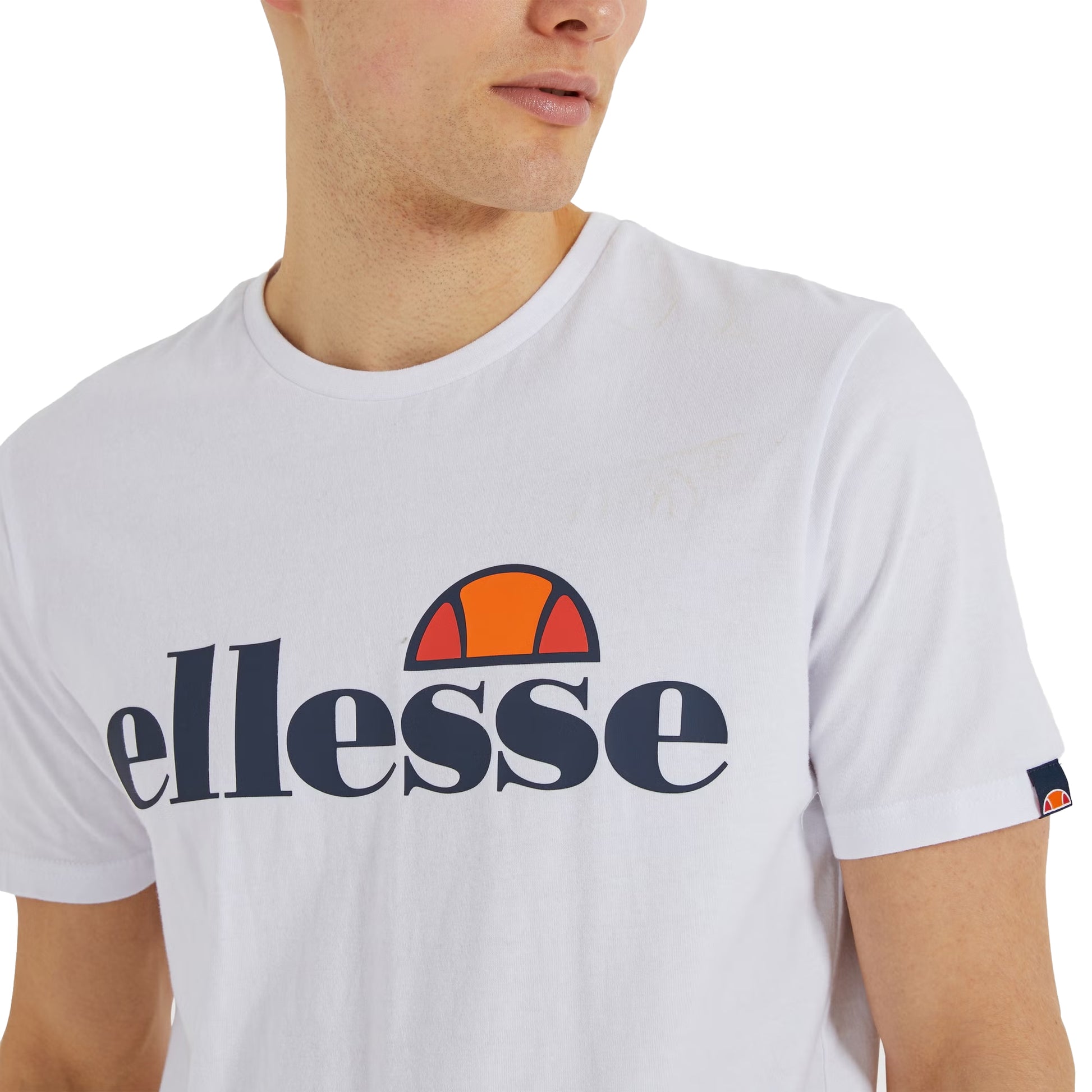 White - Lifestyle - Ellesse Mens Prado T-Shirt