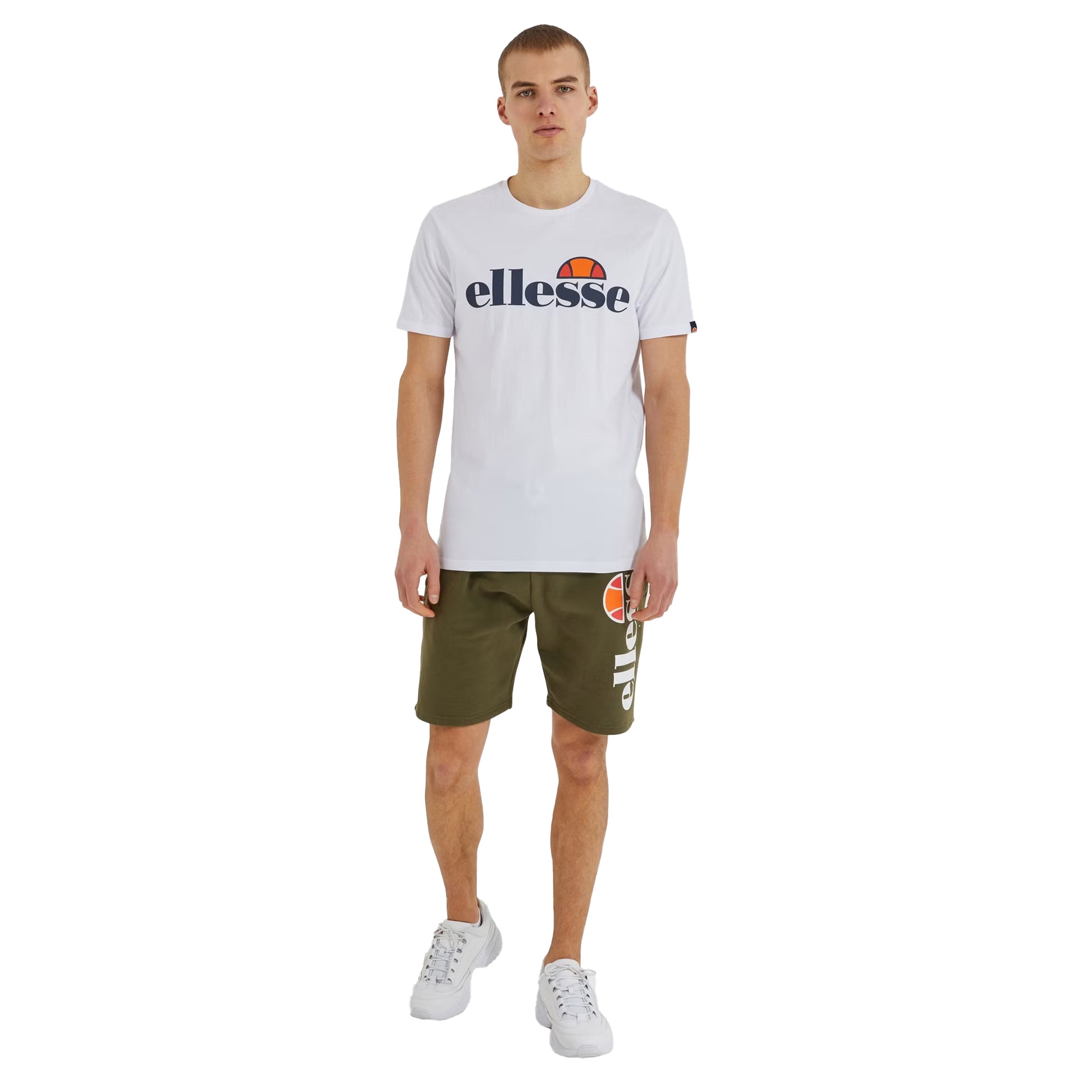White - Pack Shot - Ellesse Mens Prado T-Shirt