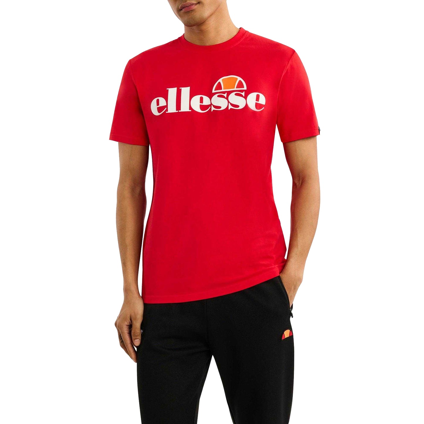 Red - Front - Ellesse Mens Prado T-Shirt