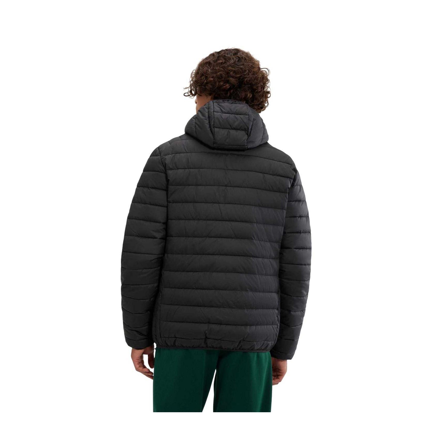 Anthracite - Back - Ellesse Mens Lombardy Padded Jacket