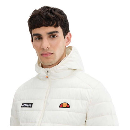 Off White - Side - Ellesse Mens Lombardy Padded Jacket