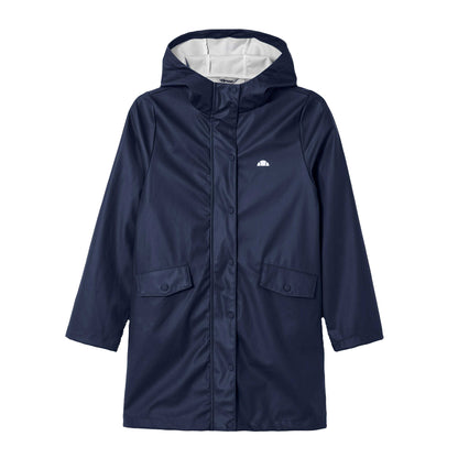 Navy - Front - Ellesse Childrens-Kids Neveste Waterproof Jacket