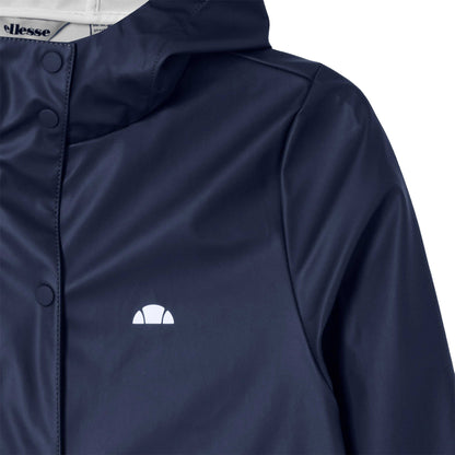 Navy - Side - Ellesse Childrens-Kids Neveste Waterproof Jacket