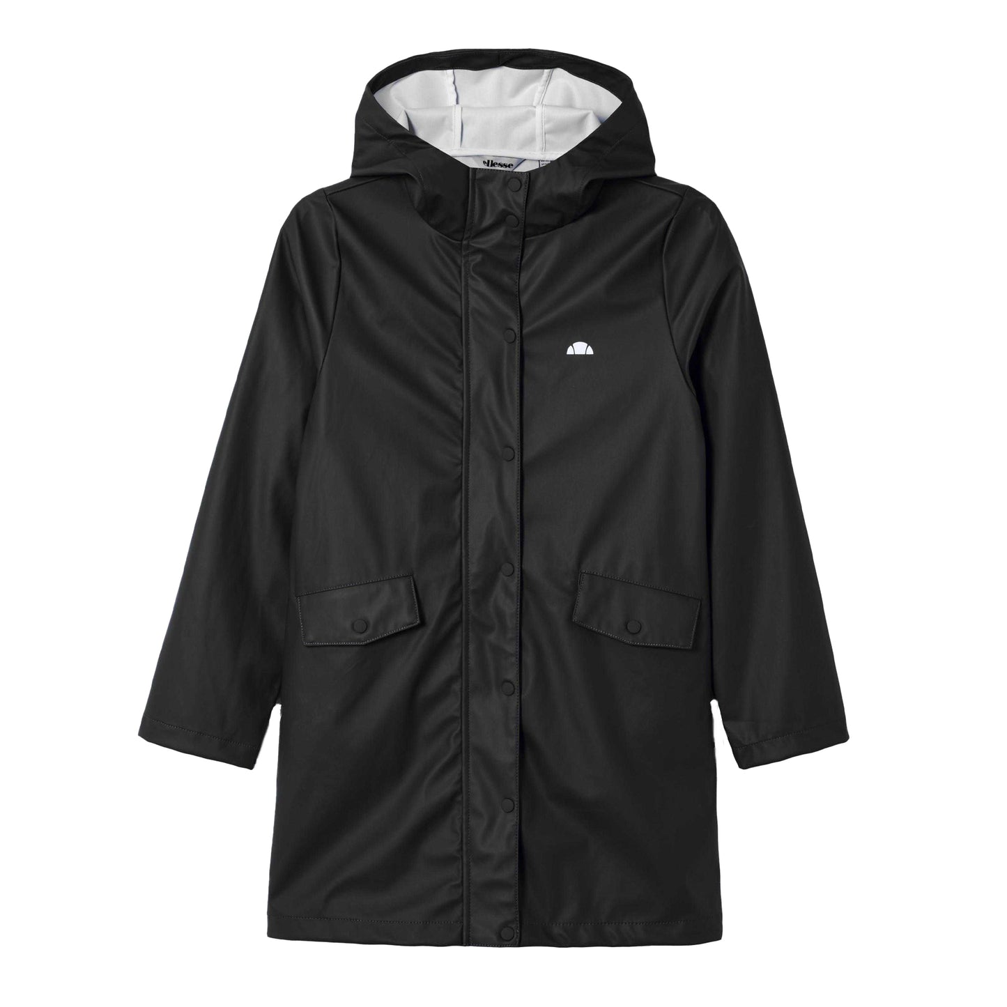 Black - Front - Ellesse Childrens-Kids Neveste Waterproof Jacket