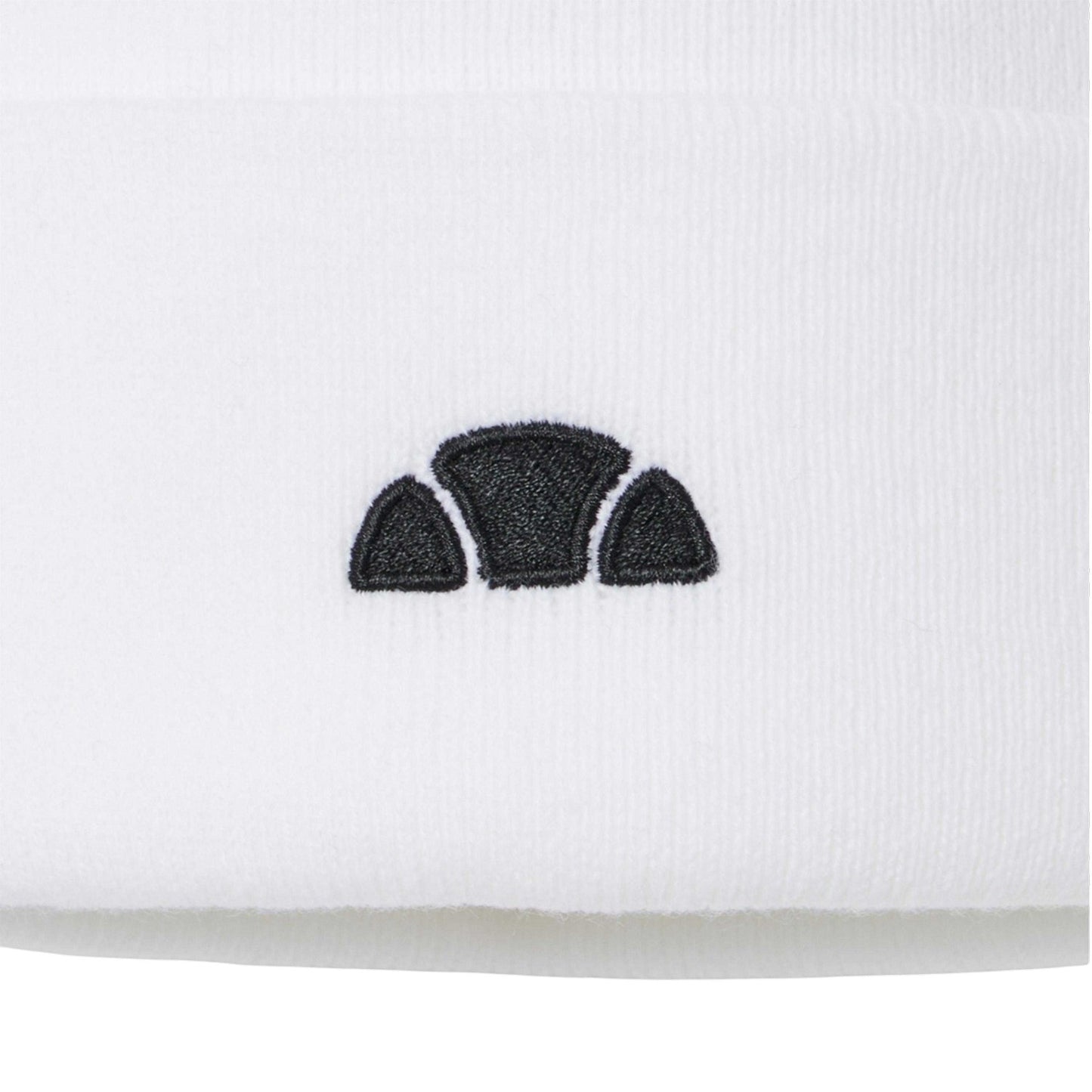 White - Back - Ellesse Lansar Knitted Beanie