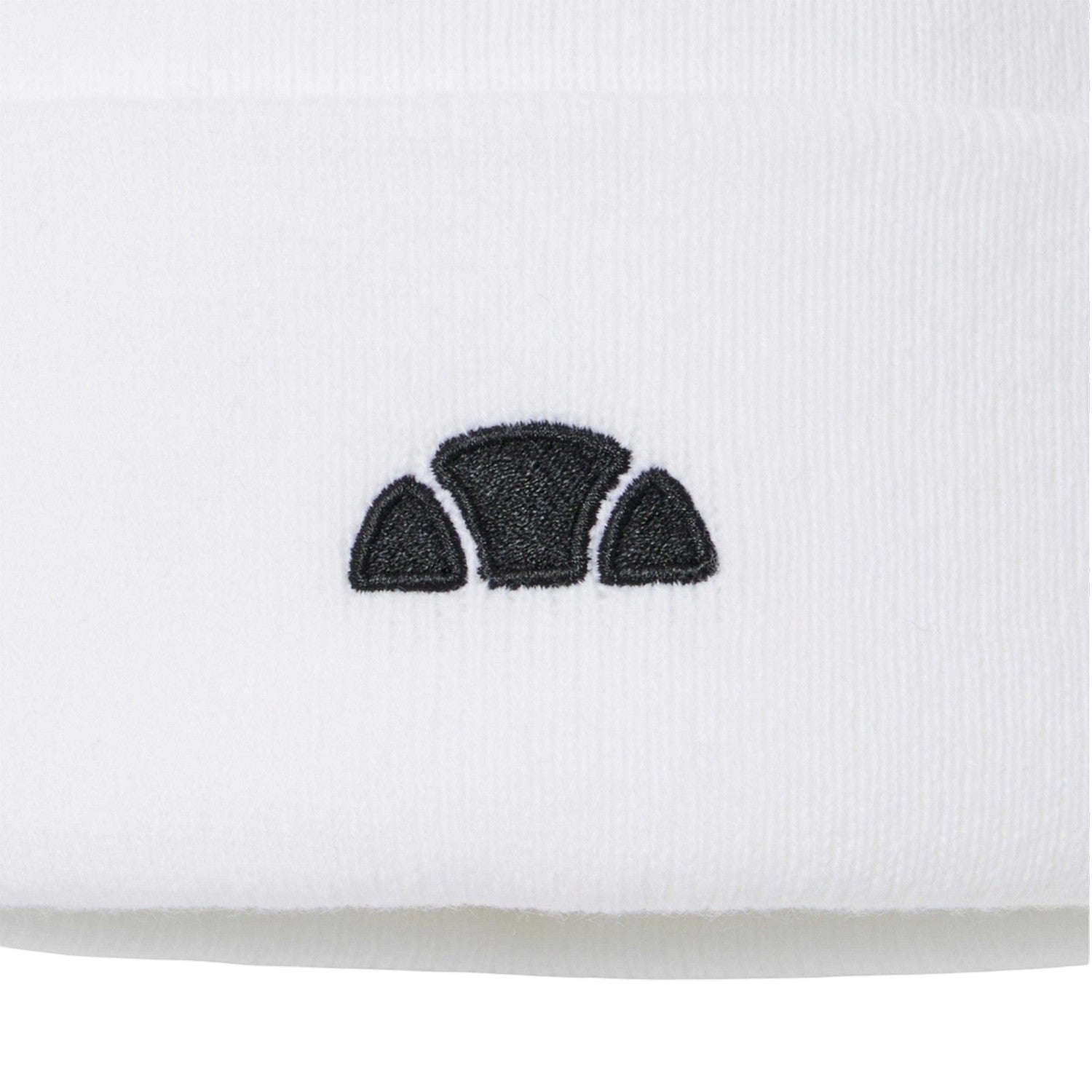 White - Back - Ellesse Lansar Knitted Beanie