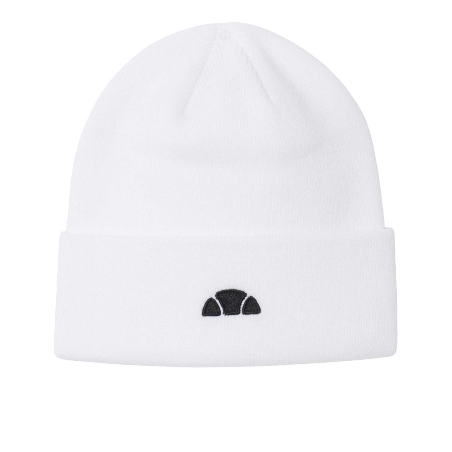 White - Front - Ellesse Lansar Knitted Beanie