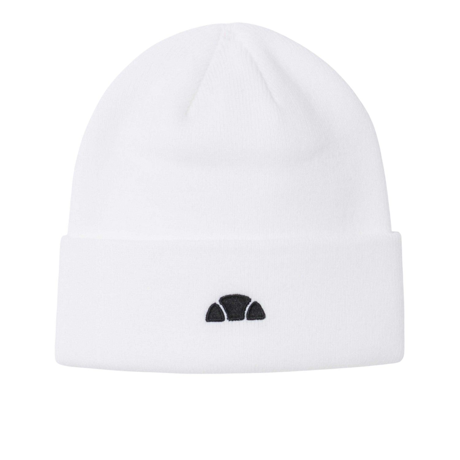 White - Front - Ellesse Lansar Knitted Beanie