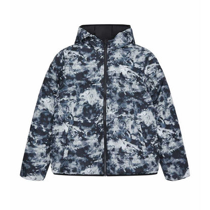 Black - Front - Reebok Mens RB1501 Reversible Puffer Jacket