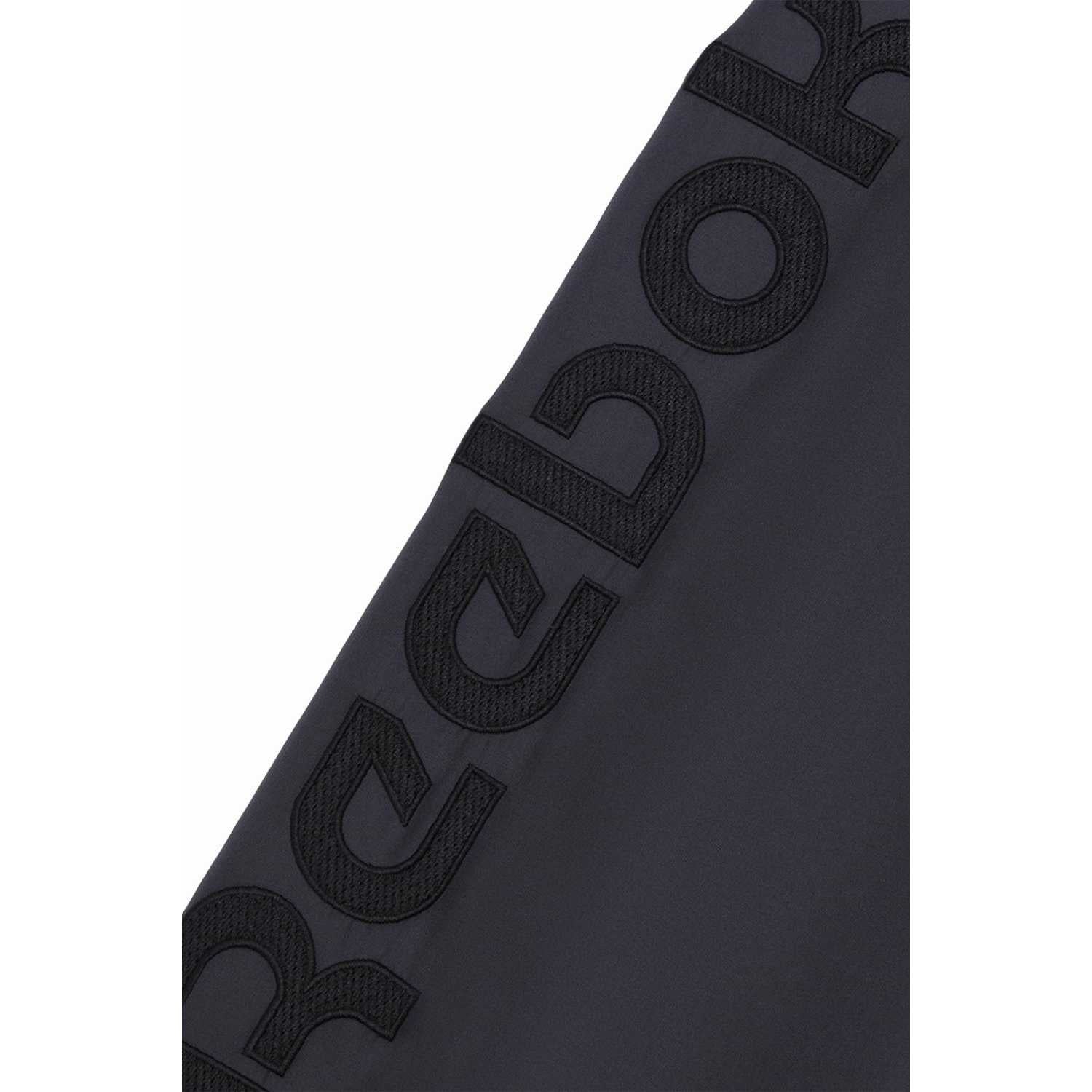 Black - Side - Reebok Mens RB1539 Windbreaker