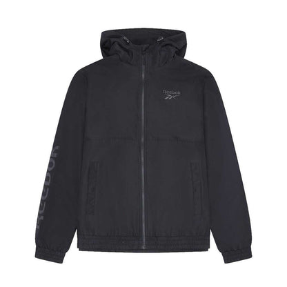 Black - Front - Reebok Mens RB1539 Windbreaker
