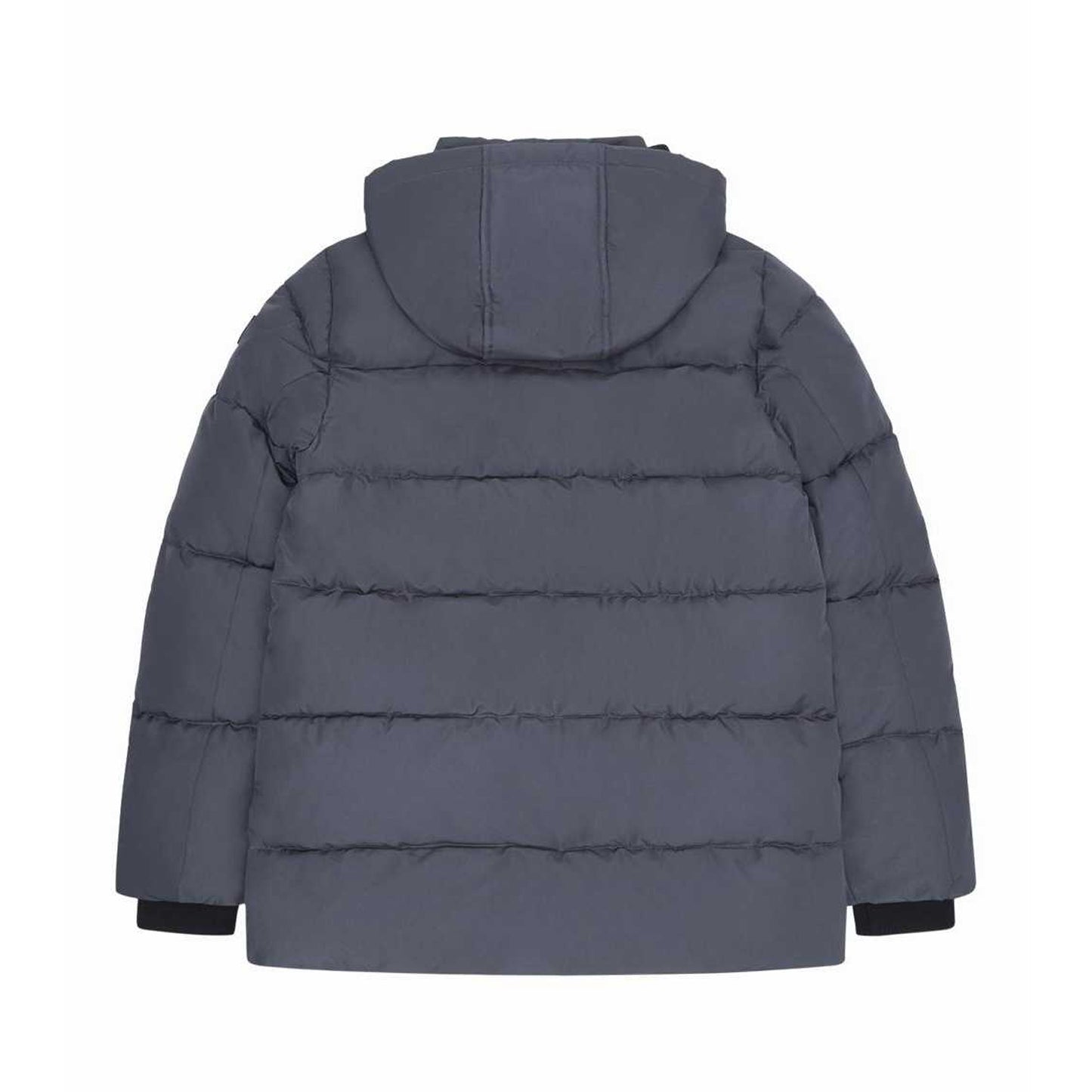 Charcoal - Back - Reebok Mens RB1577 Puffer Jacket