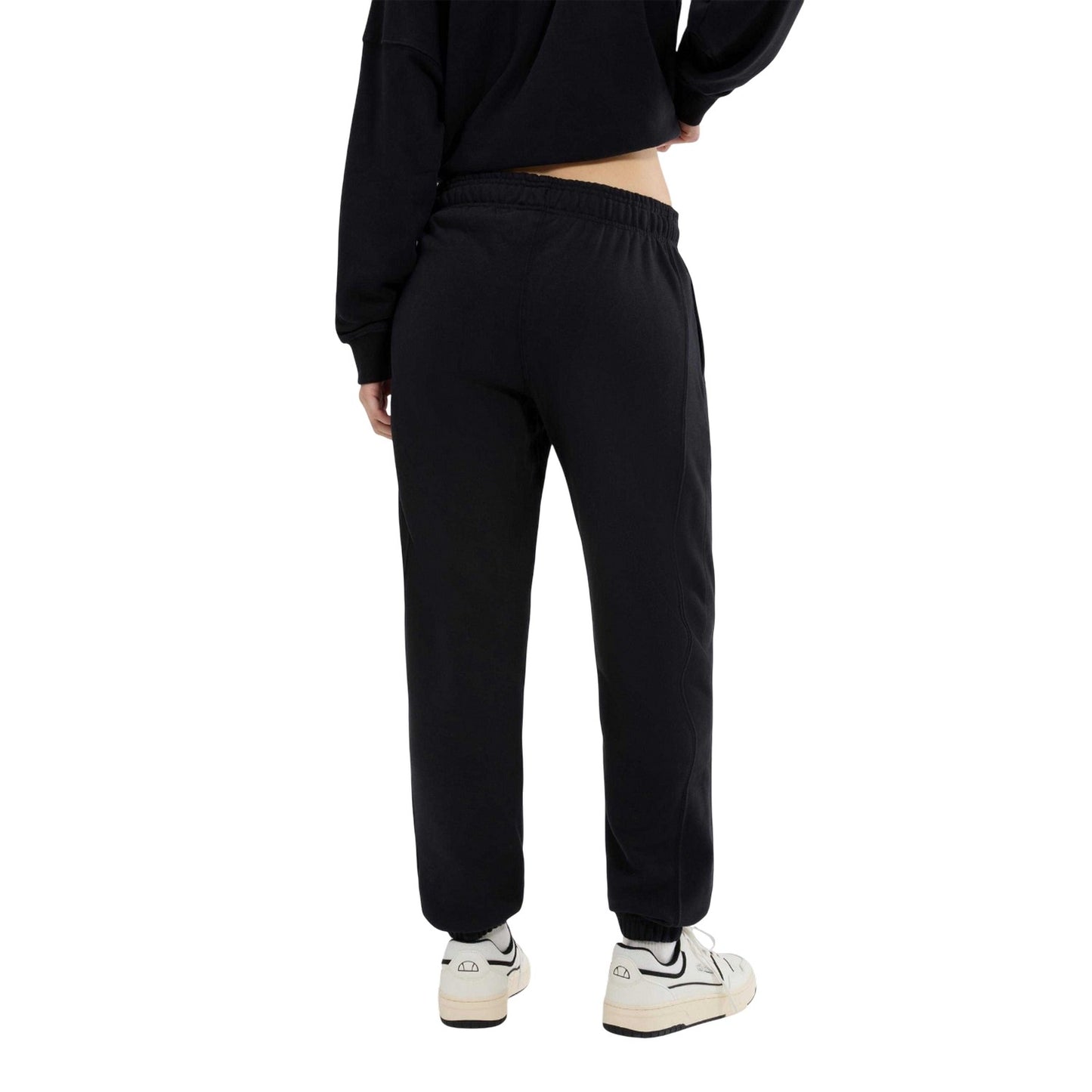 Black - Back - Ellesse Womens-Ladies Lentella Jogging Bottoms