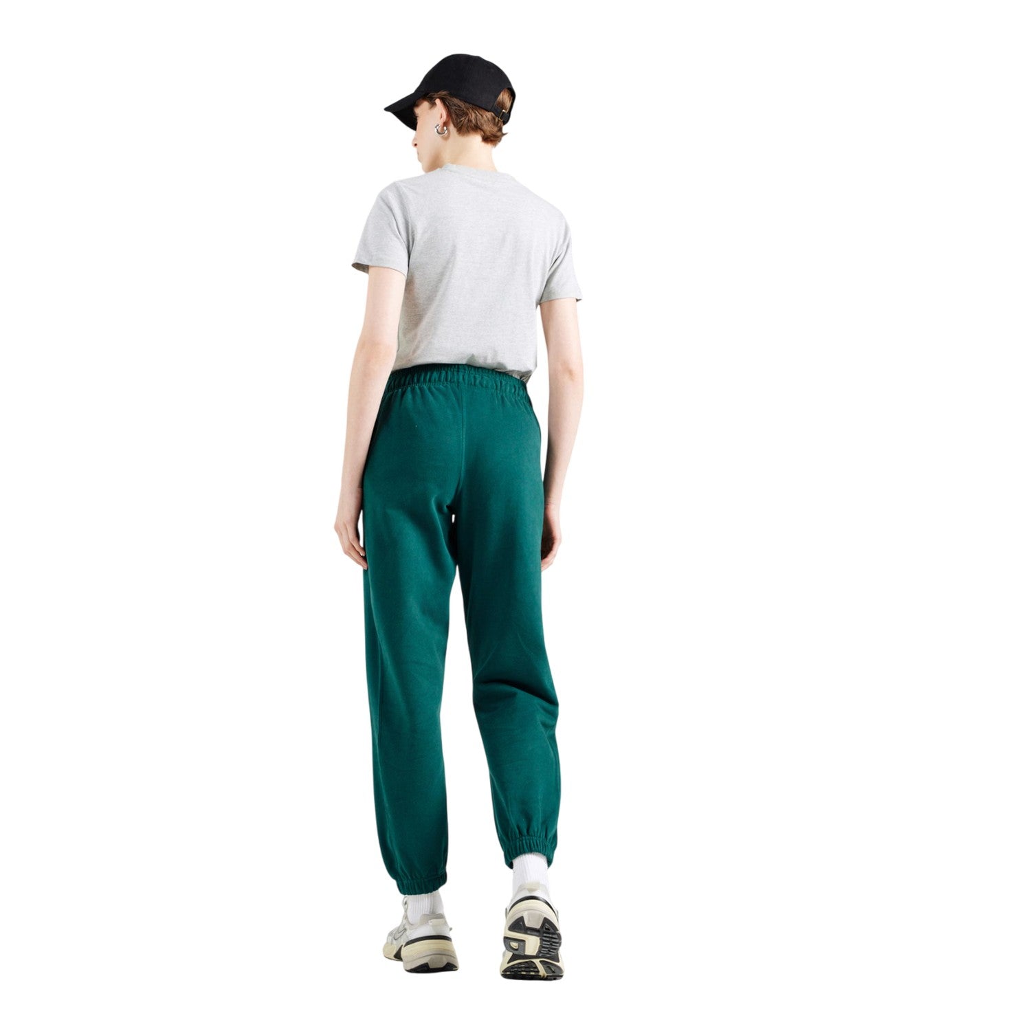 Dark Green - Back - Ellesse Womens-Ladies Lentella Jogging Bottoms