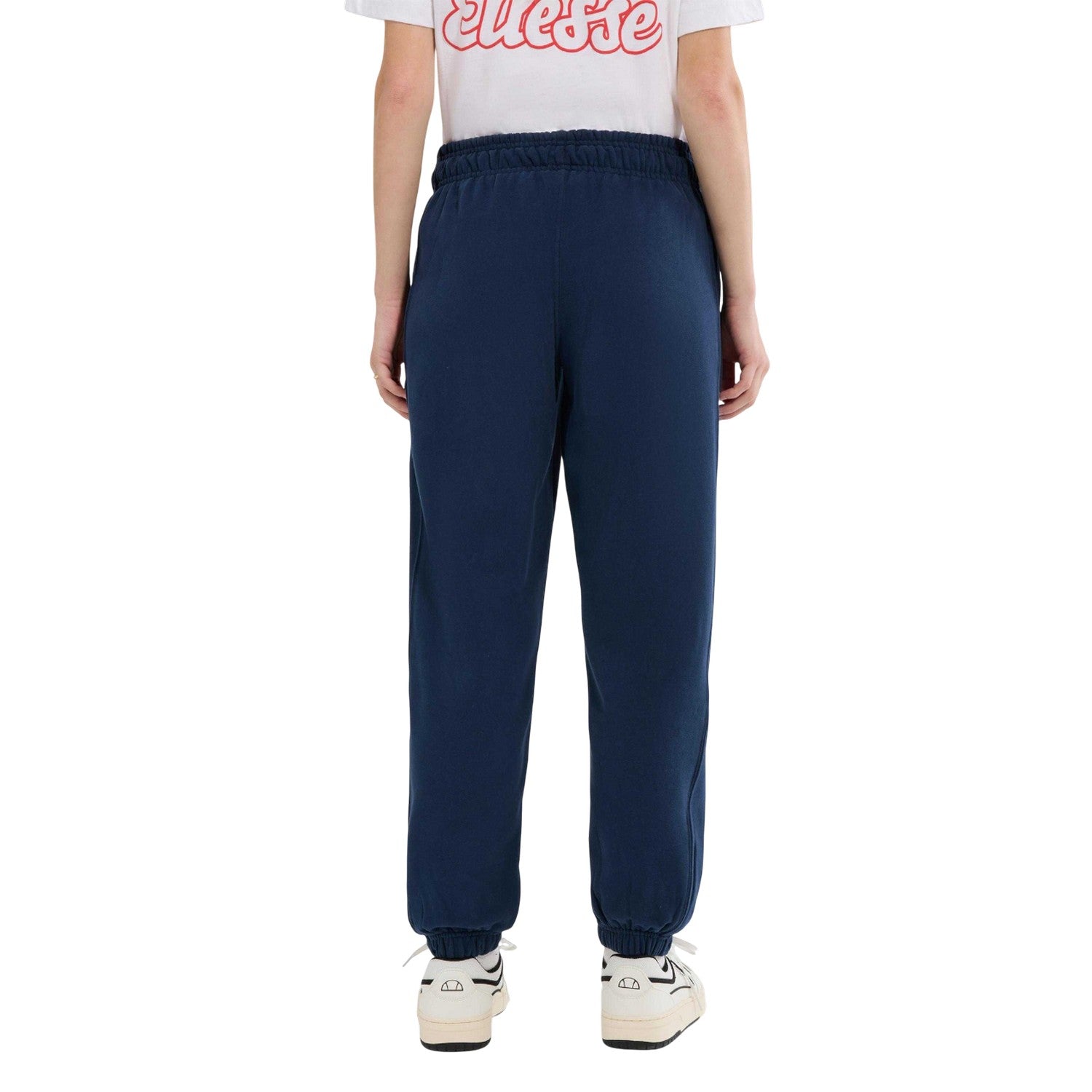 Navy - Back - Ellesse Womens-Ladies Lentella Jogging Bottoms
