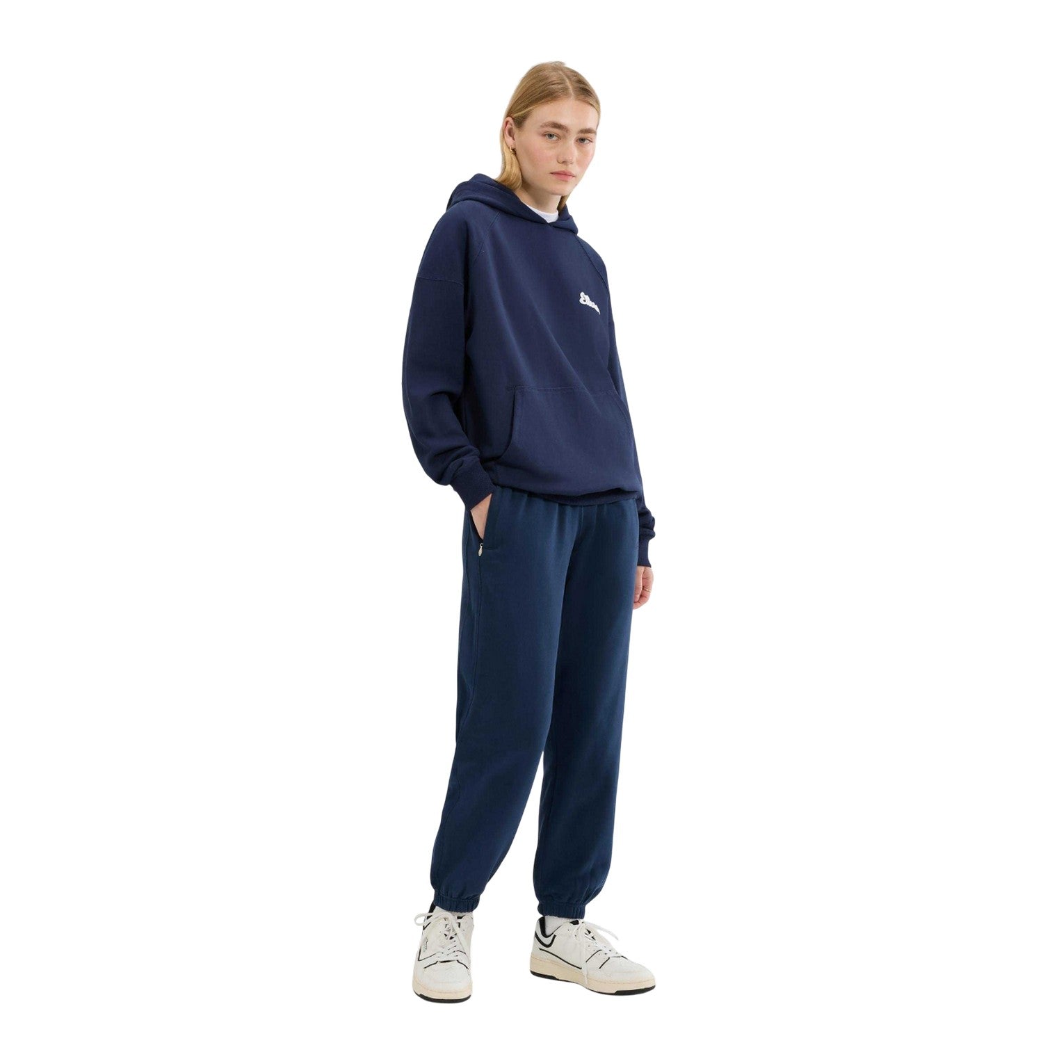 Navy - Lifestyle - Ellesse Womens-Ladies Lentella Jogging Bottoms