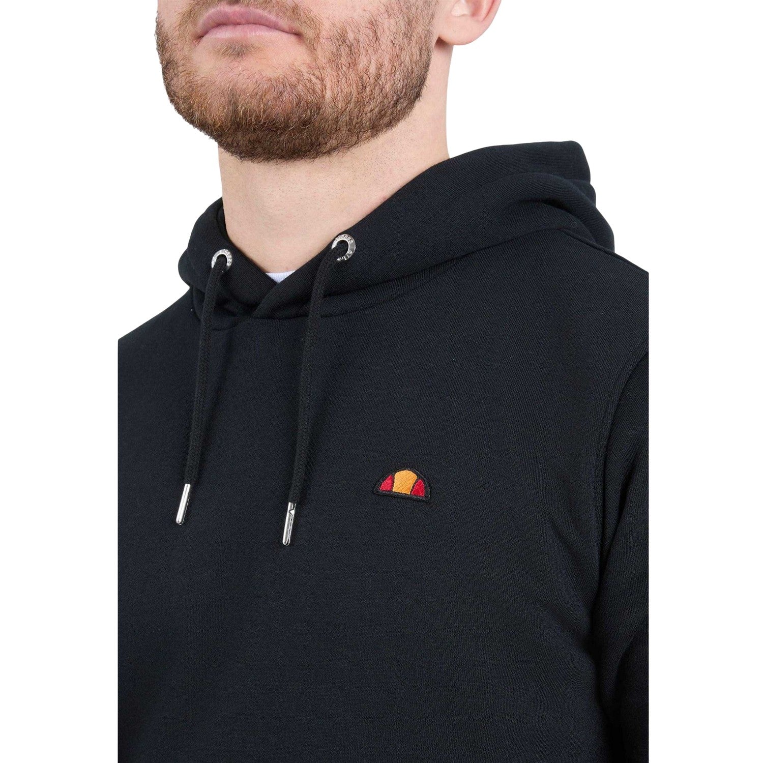 Black - Side - Ellesse Mens Brunate Hoodie