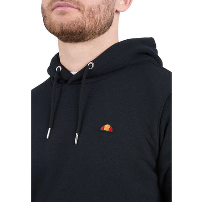 Black - Side - Ellesse Mens Brunate Hoodie