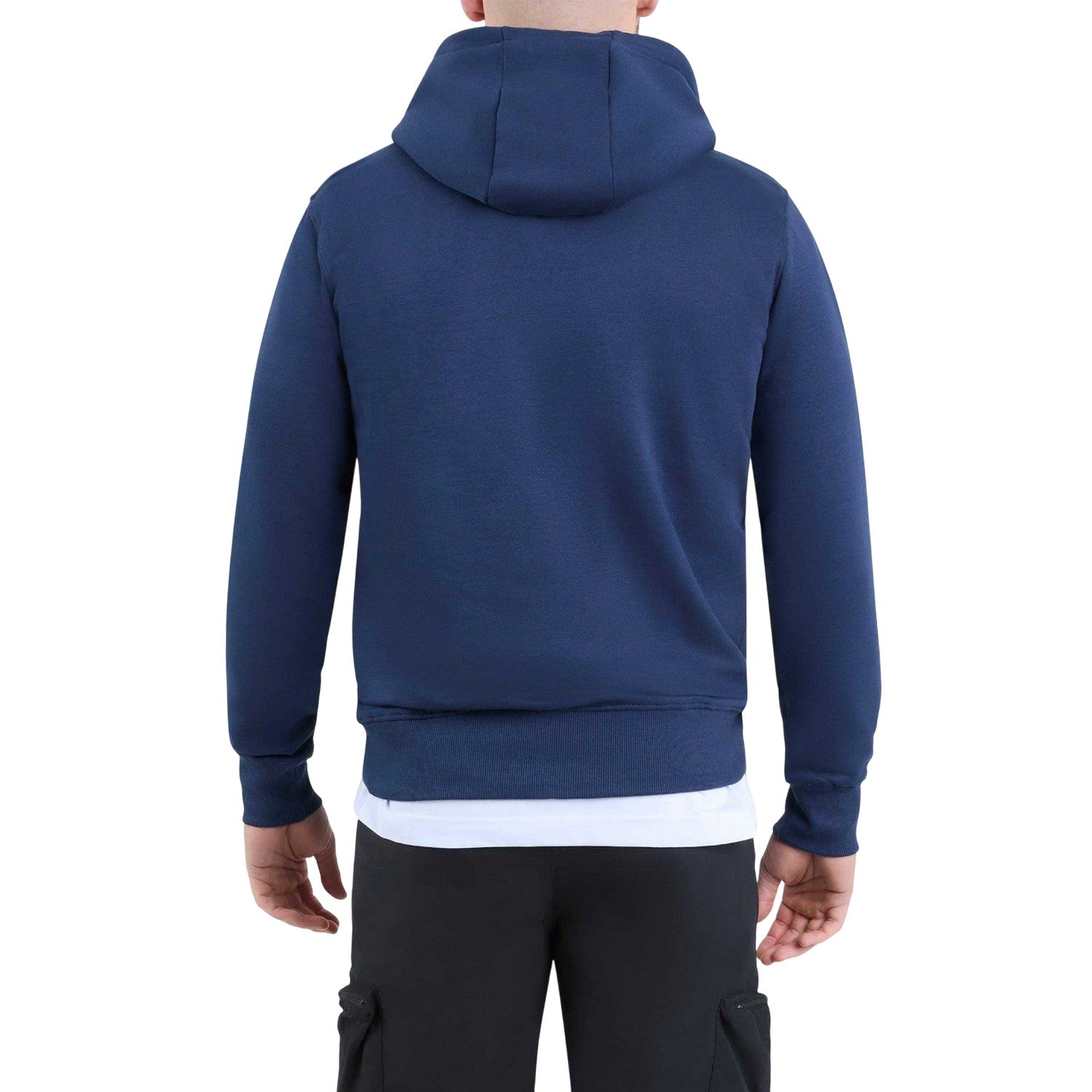 Navy - Back - Ellesse Mens Brunate Hoodie