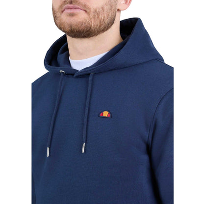 Navy - Side - Ellesse Mens Brunate Hoodie