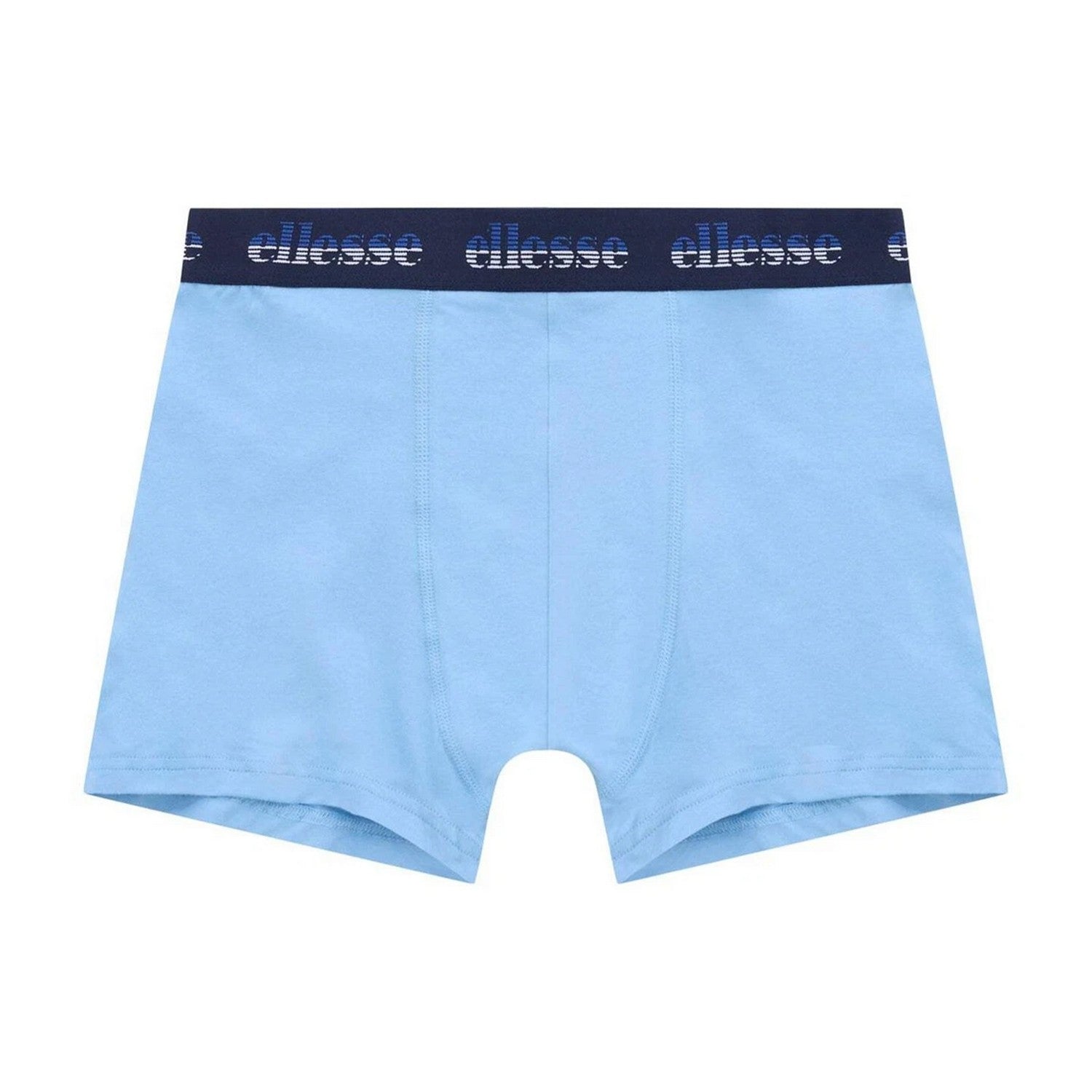 Navy-Blue-Light Blue - Back - Ellesse Mens Muxel888 Boxer Shorts (Pack of 3)
