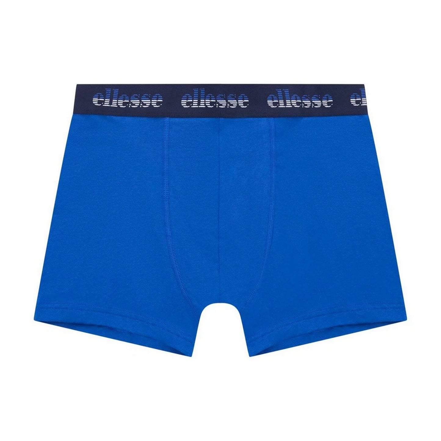 Navy-Blue-Light Blue - Side - Ellesse Mens Muxel888 Boxer Shorts (Pack of 3)