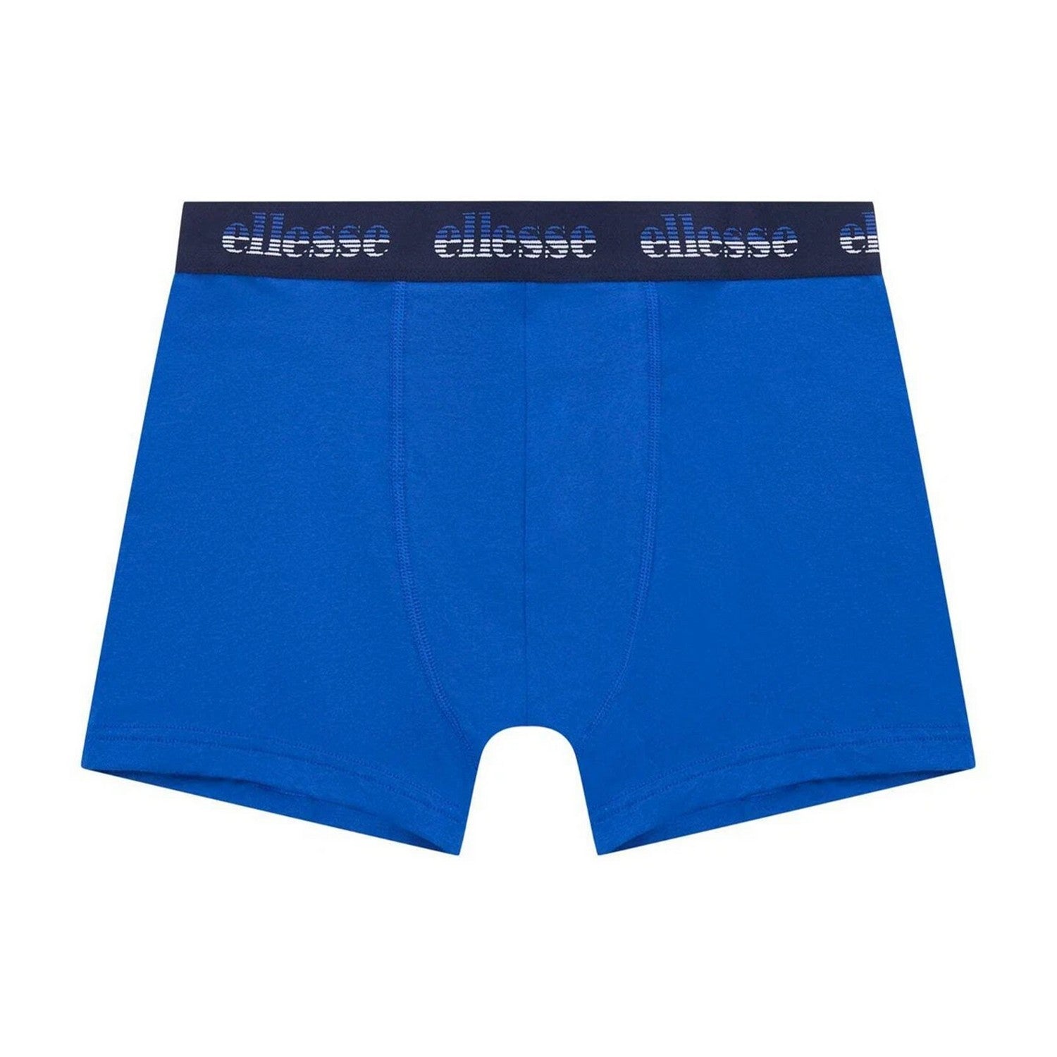 Navy-Blue-Light Blue - Side - Ellesse Mens Muxel888 Boxer Shorts (Pack of 3)