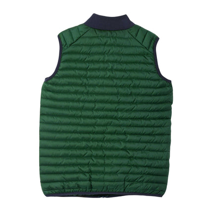 Dark Green - Back - Ellesse Childrens-Kids Barr Gilet