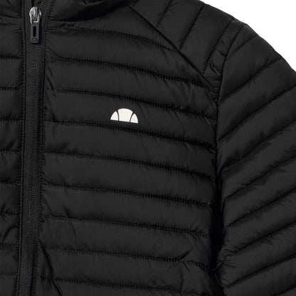 Black - Side - Ellesse Boys L´Bardon Padded Jacket