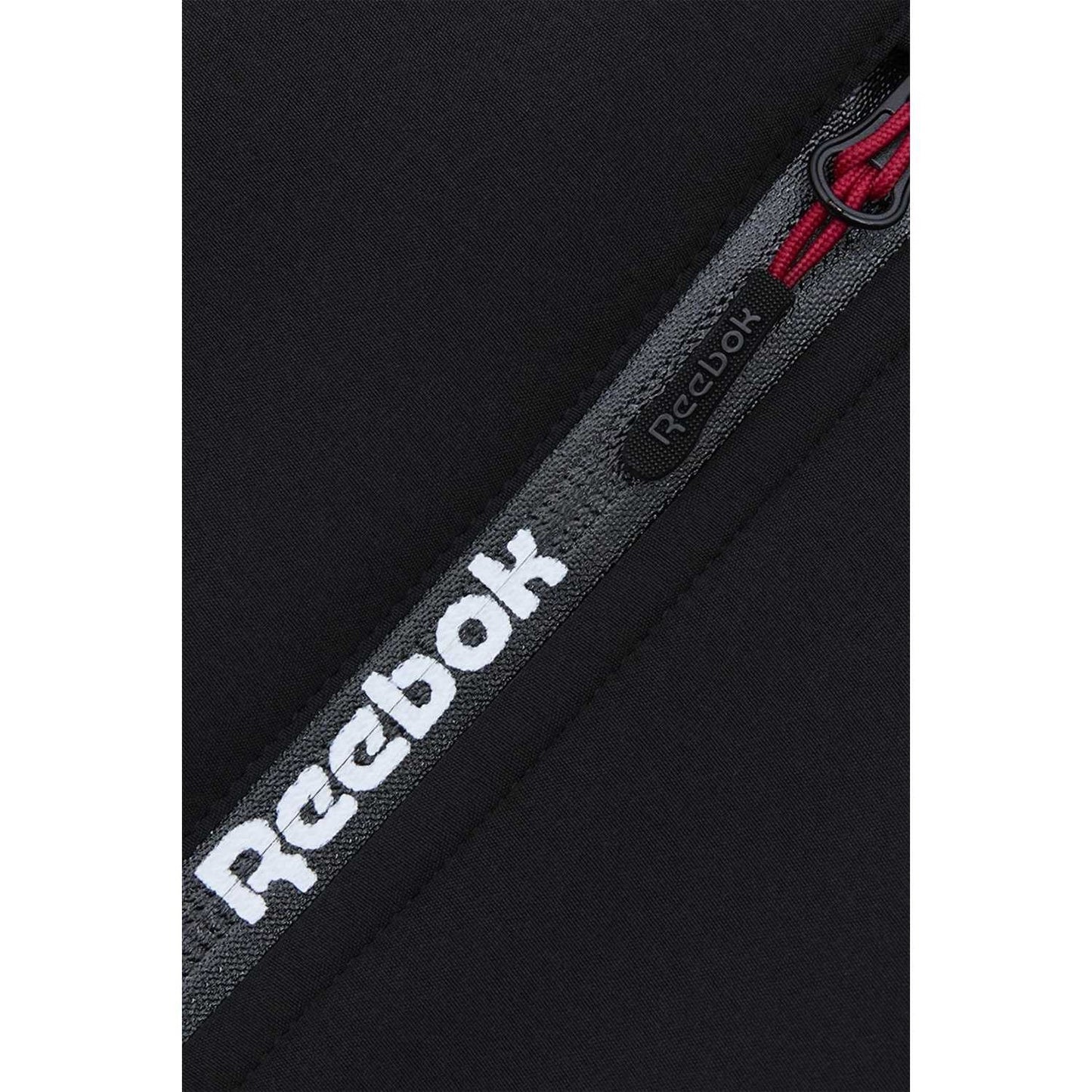 Black - Side - Reebok Mens Mixed Media Jacket