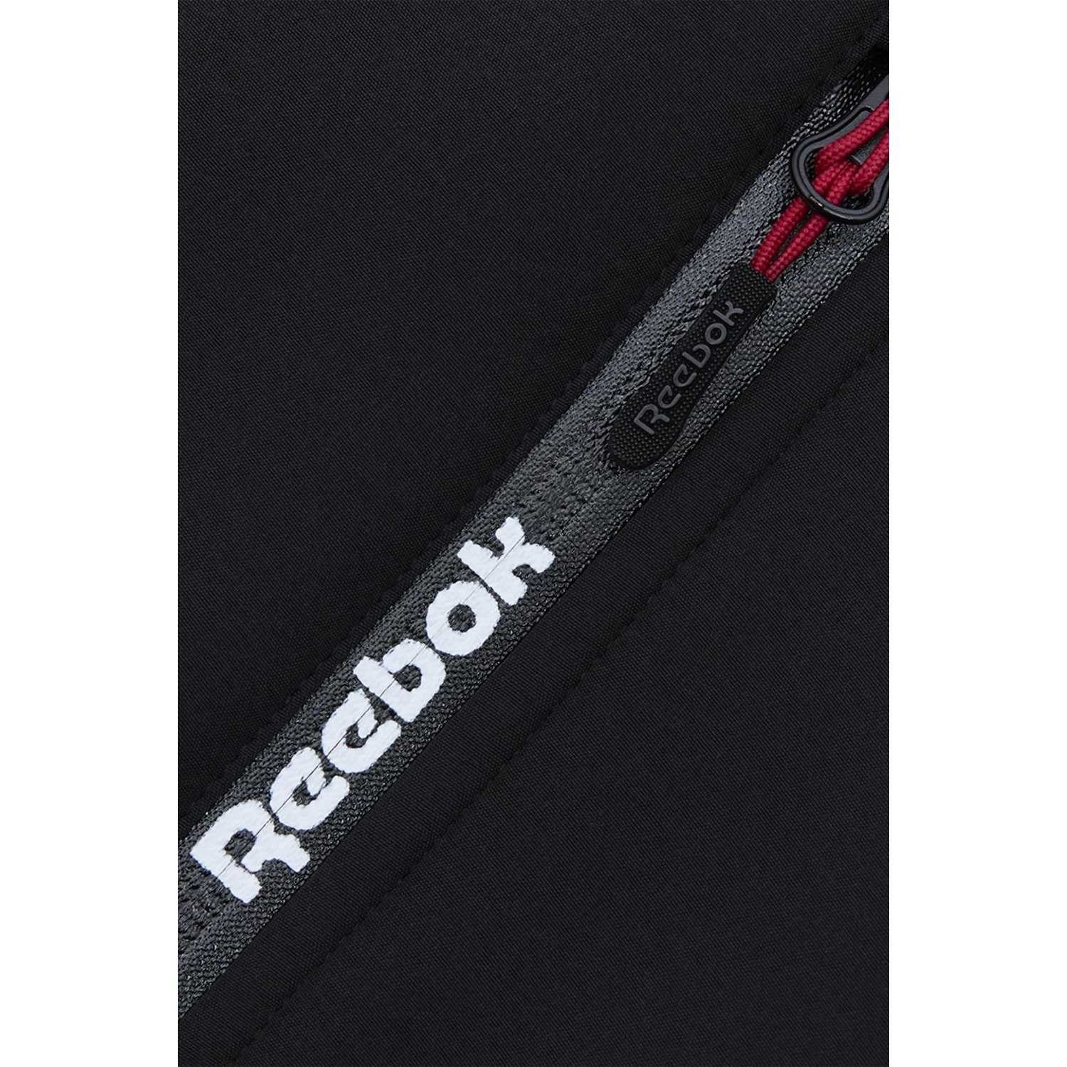 Black - Side - Reebok Mens Mixed Media Jacket