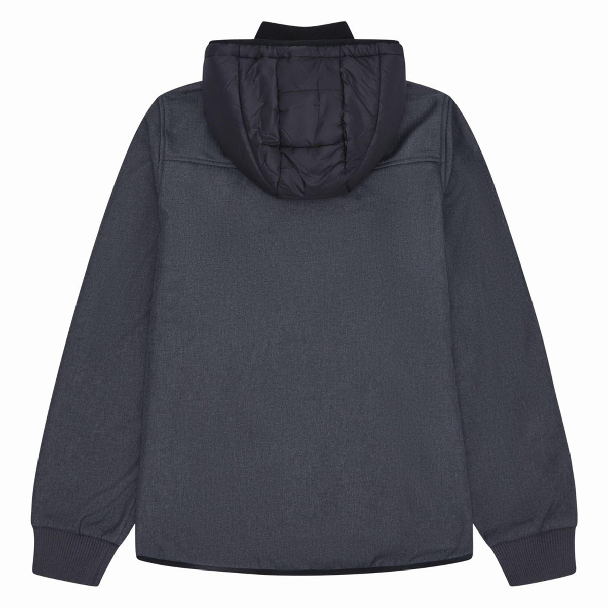 Charcoal - Back - Reebok Mens Mixed Media Jacket