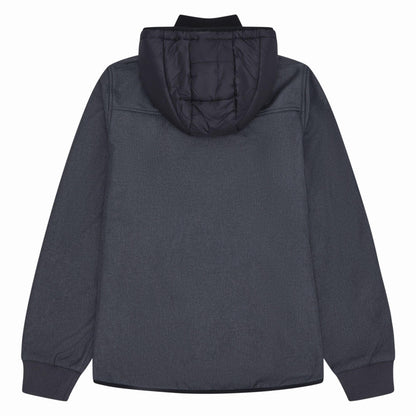 Charcoal - Back - Reebok Mens Mixed Media Jacket